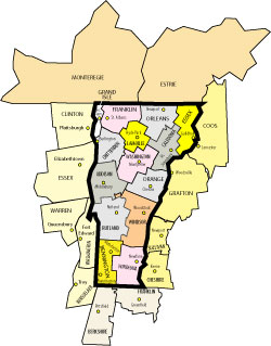 beVermont area map